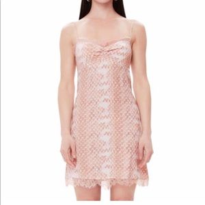 [NWT] AFRM snake print  mini Dress